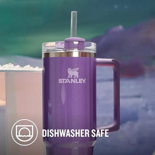 STANLEY Quencher H2.0 Flowstate Tumbler 1.2L - Cold for 11 Hours - Iced for 48 Hours - Metal Water Bottle with Straw, Handle and Lid - Dishwasher Safe - Travel Mug for Cold Drinks thumbnail 5