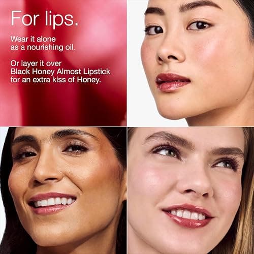Clinique Pop Lip + Cheek Oil in 3 Iconic Shades in Black Honey, Pink and Nude Honey | Conditions Lips + Gives Cheeks a Natural, Dewy Flush thumbnail 3