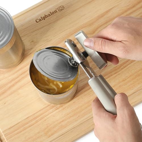 Calphalon Edge 11-Piece Silicone and Stainless Steel Kitchen Tool Set, Kitchen Utensil Set, Heat Resistant Nonstick Safe Kitchen Gadgets with Non-Slip Handle, Durable Kitchen Gadgets (Taupe) thumbnail 5