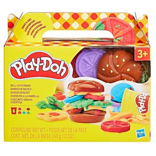 Play-Doh Grill Fun Playset, Play Kitchen Toys, Arts & Crafts for Kids 3+ Years thumbnail 7