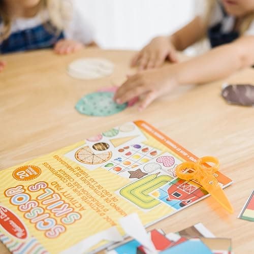 Melissa & Doug Scissor Skills Activity Book With Pair of Child-Safe Scissors (20 Pages) - FSC Certified thumbnail 9