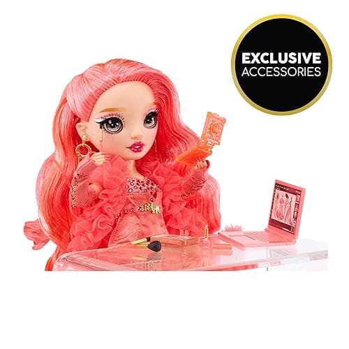 Rainbow High Priscilla- Pink Fashion Doll. Fashionable Outfit & 10+ Colorful Play Accessories. Great Gift for Kids 4-12 Years Old and Collectors. thumbnail 6