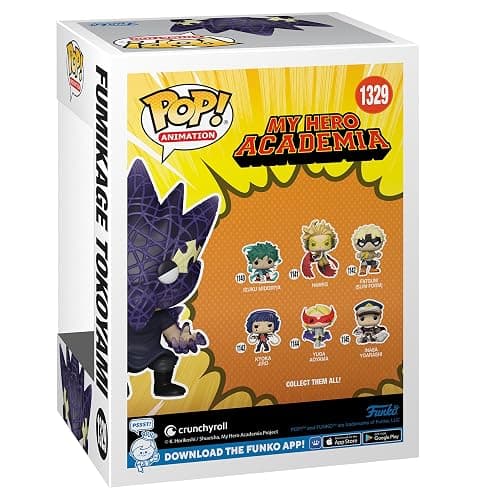 Funko Pop! Animation: My Hero Academia - Fumikage Tokoyami Special Edition Multicolor Exclusive Vinyl Figure #1329 thumbnail 4
