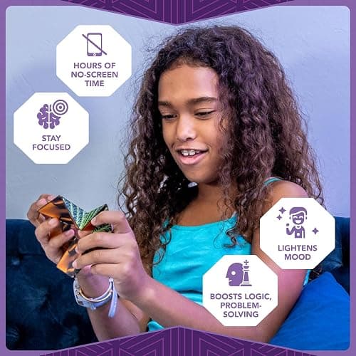 Duomoto Magnetic Transforming Cube - Shape Shifting Double Creativity Puzzle w/ 96 Rare Earth Magnets - Transforms Into Over 100 Shapes - by Fun in Motion Toys - Creators of Shashibo & Cubendi thumbnail 3