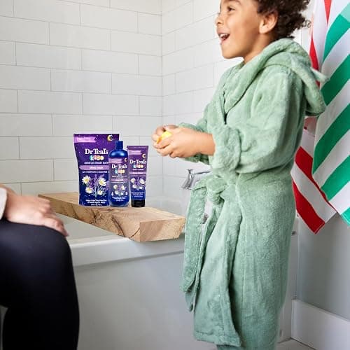 Dr Teal's Kids 3-in-1 Sleep Bubble Bath, Body Wash & Shampoo with Melatonin & Essential Oil, Lavender Scent, 20 fl oz (Pack of 3) thumbnail 7