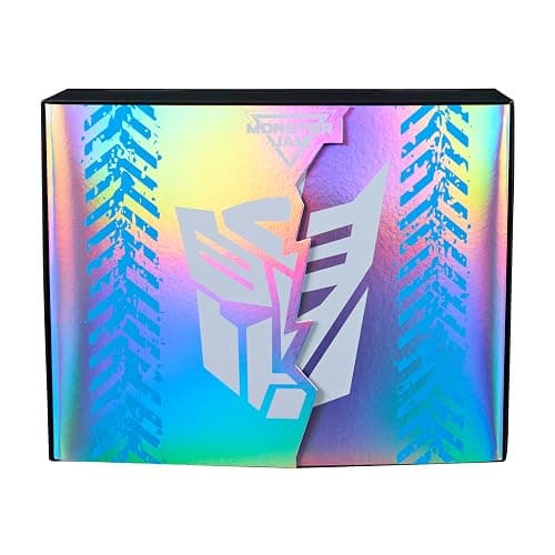 Monster Jam Transformers Monster Trucks Die Cast Vehicle, 1:64 Scale 4-Pack | Official Optimus Prime, Megatron, Starscream & Bumblebee, Real BKT Tires, Pretend Play Gifts for Kids & Collectors Ages 3+ thumbnail 10