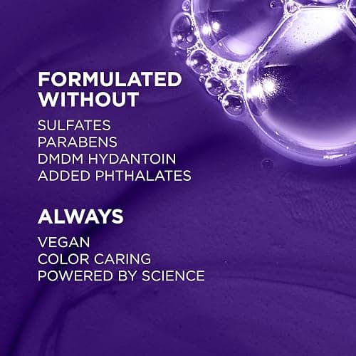 L’Oreal Paris Sulfate Free Brass Toning Purple Shampoo for Blonde, Bleached, Silver, or Brown Highlighted Hair, EverPure, 23 Fl Oz (Packaging May Vary) thumbnail 7