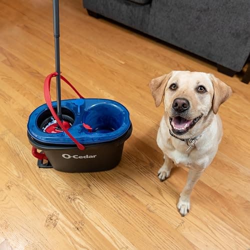 O-Cedar RinseClean Spin Mop & Bucket System | Clean with Clean Water | Removes 99% of Bacteria thumbnail 17
