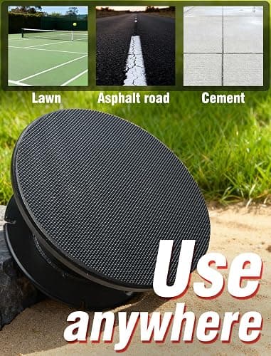 VAIIO Professional Tennis Trainer - Full Metal Portable Solo Rebounder with 3 High-Elastic String Balls, Ideal for Adults, Kids, Beginners & Advanced Players thumbnail 3