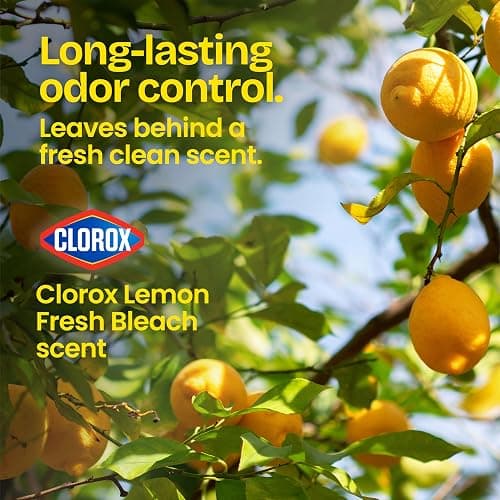 Glad Small Drawstring Trash Bags with Clorox, 4 Gal, Lemon Fresh Bleach, 34 Ct (Package May Vary) thumbnail 3