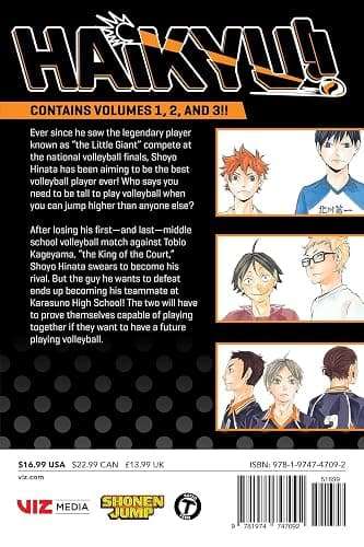 Haikyu!! (3-in-1 Edition), Vol. 1: Includes vols. 1, 2 & 3: Volume 1 thumbnail 2