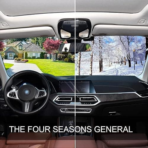 Bow Cherry Pink Windshield Sun Shade Blocks UV Rays Sun Visor Protector Sunshade Accordion Folding Sun Reflector Auto for Car Truck SUV to Keep Your Vehicle Cool thumbnail 8
