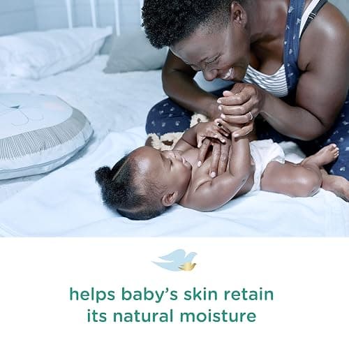 Baby Dove Sensitive Skin Care Baby Wash For Bath Time, Moisture Fragrance Free and Hypoallergenic, Washes Away Bacteria 20 oz - Unscented - 20 Fl Oz (Pack of 1) thumbnail 3