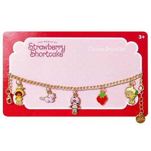 LUV HER Strawberry Shortcake 7" Bracelet with Metal Charms Strawberry Shortcake - Ages 3+ thumbnail 6