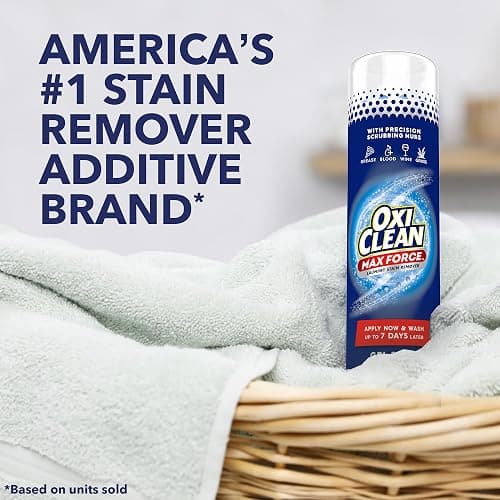 OxiClean Max Force Laundry Stain Remover Gel Stick, 6.2 fl oz, 3PK thumbnail 8