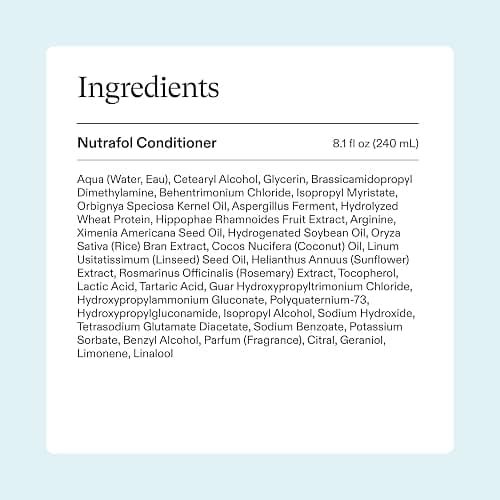 Nutrafol Conditioner, Physician-formulated for Thinning Hair, Moisturizing, Strengthening and Color Safe, Lightweight Protection thumbnail 6