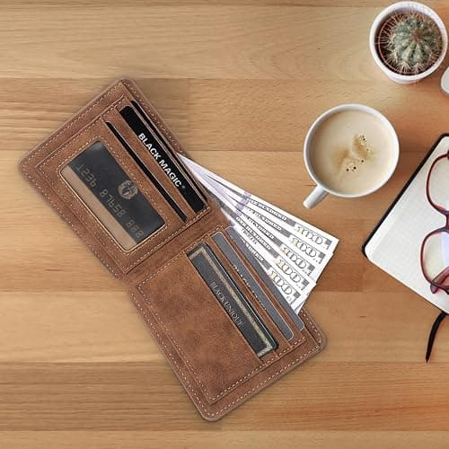 TZYTHT Spider Wallet for Men,Engraved Personalized Leather Wallet,Superhero Gifts For Teen Boy Birthday Gift,Christmas Gifts (Spider) thumbnail 4