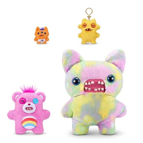 Fuggler Care Bears 9-Inch Plush Toy (Cheer Bear) by ZURU – Funny Ugly Monster Stuffed Animal with Human-Like Teeth, Collectible Plush for Kids, Tweens, Teens, Adults & Crossover Fans thumbnail 9