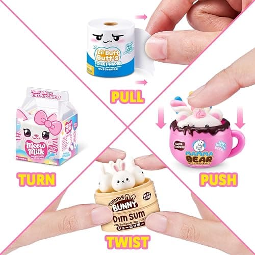Mini Brands Kawaii Capsule by ZURU, Surprise Kawaii collectable minis, Blind Packaging, Japanese Themed collectables (2 Pack) thumbnail 4