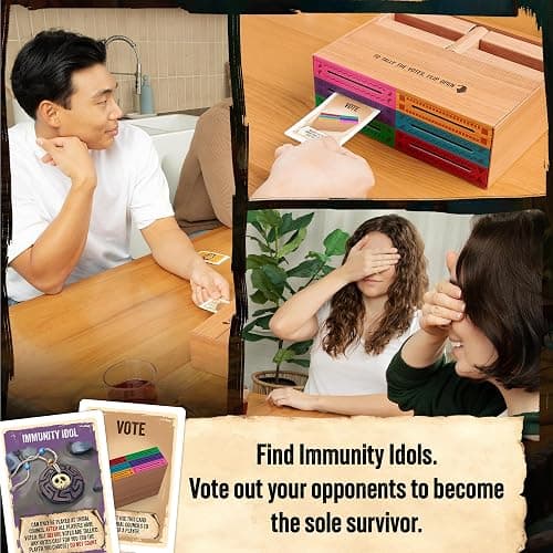 Exploding Kittens Survivor: The Tribe Has Spoken 3-6 Players - Ages 8+ - 30 Minutes to Play - Official Card Game for Survivor Fans - Family Game Night, Card Game thumbnail 6