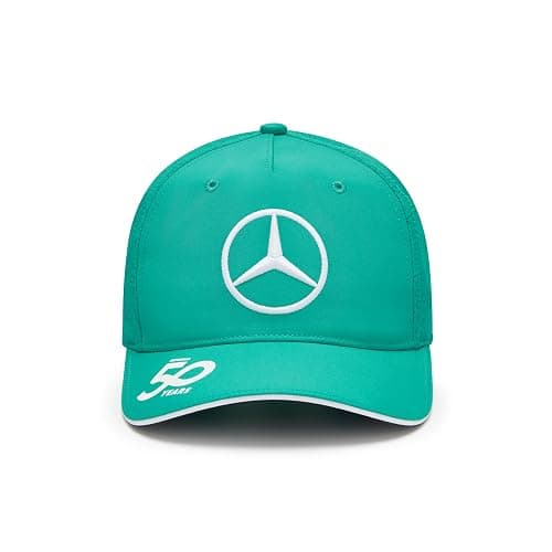 Mercedes AMG Petronas F1 2024 Team Petronas Hat - Green - One Size Fits Most - Image 1