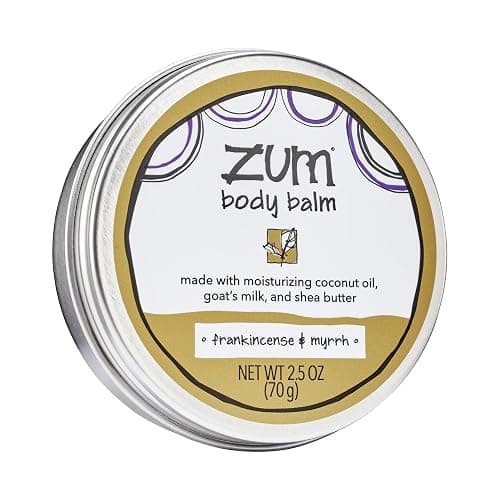 Zum Indigo Wild Body Balm - Body Moisturizer for Women & Men - Includes Goat's Milk, Shea Butter & More - Natural Skin Moisturizer - Frankincense & Myrrh - 2.5 oz - Image 1