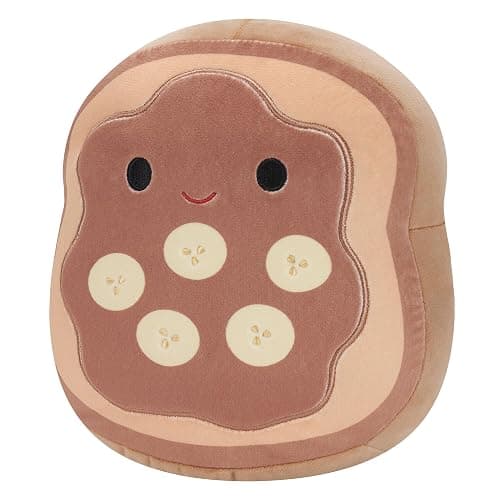 Squishmallows Original 8-Inch Danilo Chocolate Banana Toast - Official Jazwares Plush thumbnail 3