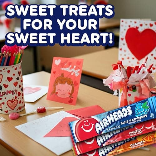 Airheads Sour Full-Size Candy Bars, Taffy Candy Assorted Bag, Individually Wrapped Candy, Three Assorted Flavors, 9 Count Bag - Sour Variety - 9 Count (Pack of 1) thumbnail 5