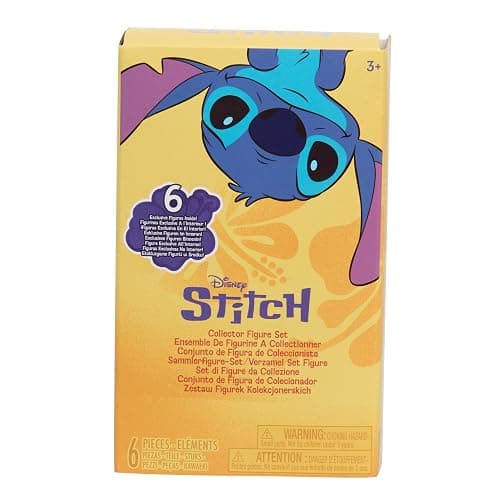 Disney Stitch That’s So Stitch Collector Figure Pack, 6 Exclusive 2-inch Collectible Figurines, Toy for Fans, Boys, Girls, Kids Ages 3 and Up by Just Play thumbnail 7