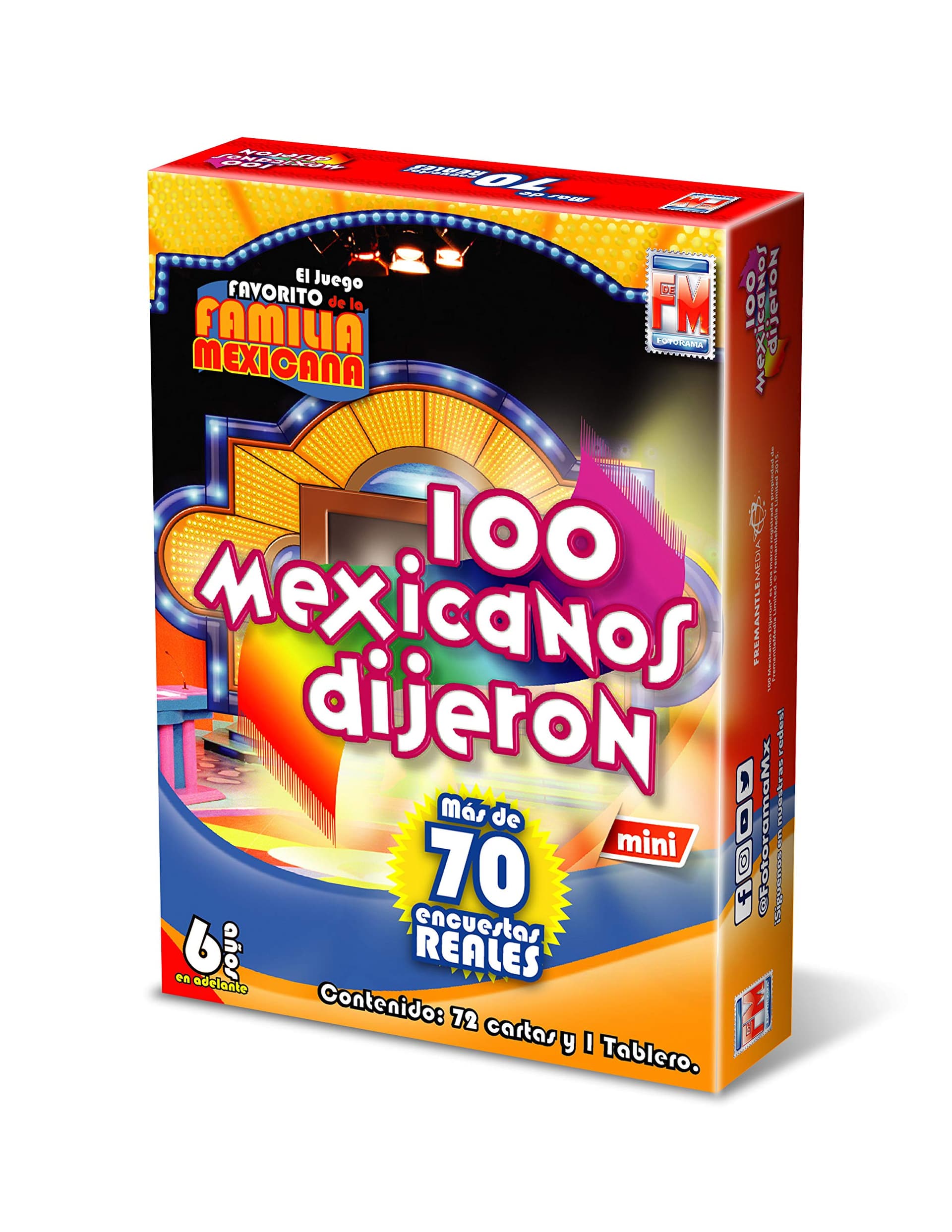 Fotorama 100 Mexicanos Viaje Juego de Mesa - Image 1