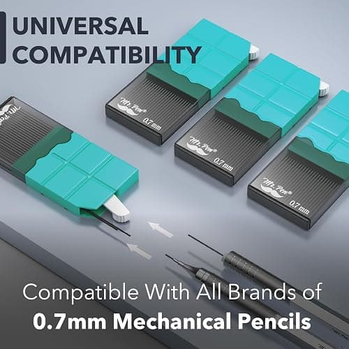 Mr. Pen- 0.7 Lead Refills, HB, Medium, 480 pcs (120 pcs per Tube), 0.7mm Lead Refills thumbnail 3