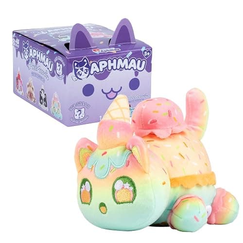 Aphmau 6” MeeMeow Mystery Plush – Ice Cream; YouTube Gaming Channel, Blind Box, 1 of 8 Possible Ice Cream MeeMeows, Official Aphmau Merch thumbnail 10