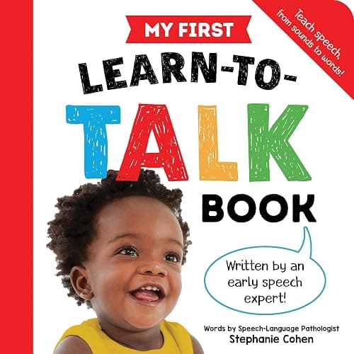 My First Learn-to-Talk Book: Created by an Early Speech Expert! - Image 1