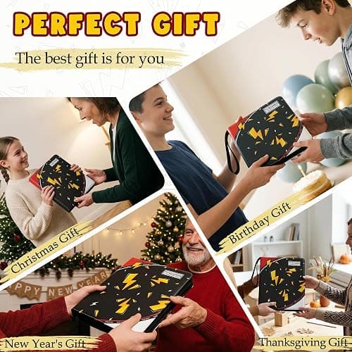 Card Binder for Pokemon Cards, 9 Pocket Trading Card Binder Holds 900 Cards with 50 Removable Sleeves, 3 Ring Zipper Card Holder Album Book Case for TCG, MTG, Sports Cards Collection, Boys Girls thumbnail 7