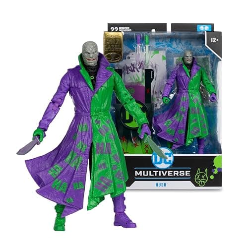 McFarlane DC Multiverse 7" - Hush (JOKERIZED) (Gold Label) (SDCC) thumbnail 8