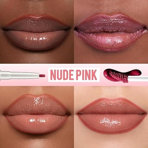 iMethod Lip Liner Stain - Lip Stain, 2-In-1 Dual-Ended Peel Off Lip Stain with Tweezer, Natural Long Lasting Peel Off Lip Liner, Easy to Use for All Skin Types, Stay All Day, Nude Pink thumbnail 4