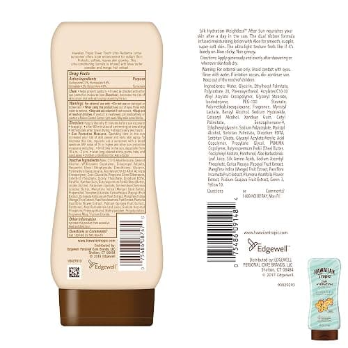 Hawaiian Tropic SPF 30 Broad Spectrum Sunscreen and After Sun Pack with 8oz Sheer Touch Moisturizing Sunscreen Lotion and 6oz Silk Hydration Weightless After Sun Lotion thumbnail 2