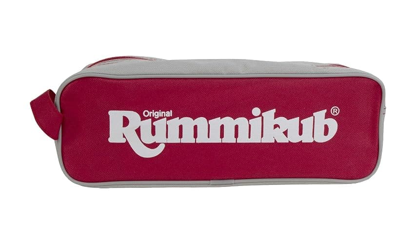 Rummikub - The Complete Original Game With Full-Size Racks and Tiles in a Durable Canvas Storage/Travel Case by Pressman - Amazon Exclusive thumbnail 4