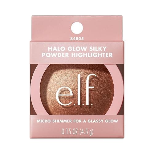 e.l.f. Halo Glow Silky Powder Highlighter, Long-Lasting Luminous Face Finish, Cake-Resistant With Micro-Shimmer, Vegan & Cruelty-Free, Coppertunist thumbnail 9