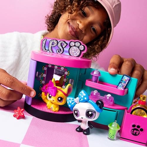 Littlest Pet Shop -Spin & Style Boutique - Series 4 - Gen 7 Authentic LPS Bobble Head Toy Figure, Collectible Toy Animal, Ages 4+ thumbnail 2