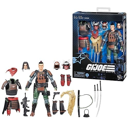 G.I. Joe Classified Series #174, Kyle Budo Jesso, Deluxe Collectible 6 Inch Samurai Action Figure with 19 Accessories thumbnail 16