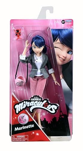 BANDAI Miraculous: Tales of Ladybug & Cat Noir - Marinette 26cm Fashion Doll with Accessories thumbnail 4