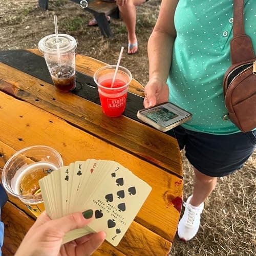 Conversation & Playing Cards – Multi-Purpose Deck with Vintage Design, Thought-Provoking Questions & Conversation Starters for Date Nights, Family Time, Travel, and Game Nights – The Tumler Deck thumbnail 8