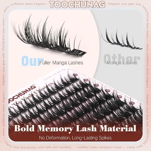 TOOCHUNAG Manga Lash Clusters and gaqqi bond and seal  thumbnail 6