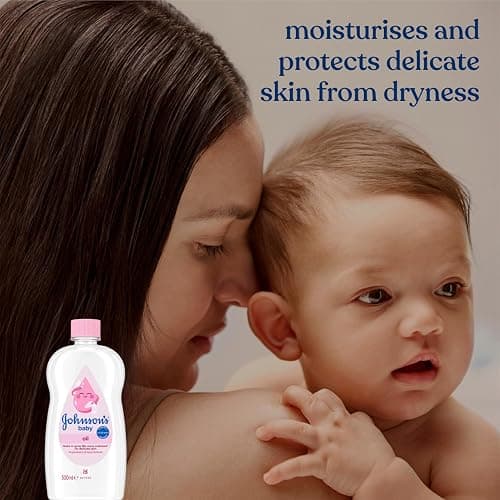 Johnson’s Baby Daily Oil 500ml (Pack of 1), Clinically Proven Mildness thumbnail 2