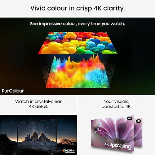 Samsung Smart TV 55-Inch U7020H Crystal UHD 4K TV, HDR10+, Motion Xcelerator, Dynamic Sound Pack, Gaming Hub, Knox Security, Vision AI Companion [2026] thumbnail 3