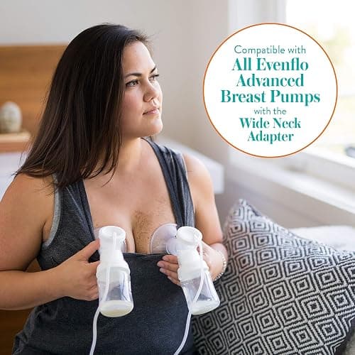Evenflo Feeding Premium Proflo Venting Balance Plus Wide Neck Baby, Newborn and Infant Bottles - Helps Reduce Colic - 9 Ounce (Pack of 6) thumbnail 9