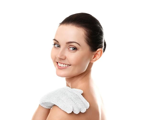 Linda Exfoliating Bath Gloves, Pack of 4 thumbnail 2