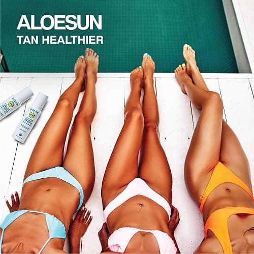 ALOESUN Organic Coconut Tanning Oil Spray Infused with Organic Lavender Oil | Natural Deep Tanning Accelerator | Moisturizing & Hydrating Tan | Non-Greasy | Vegan & Cruelty-Free | Travel Size 3.4 Oz | Organic, Coconut, Non-Greasy, Vegan, Cruelty-Free thumbnail 2
