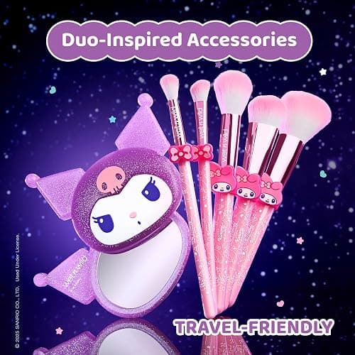 wet n wild My Melody and Kuromi 5-Piece Makeup Brush Set thumbnail 6